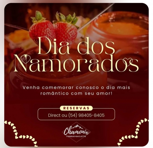 Dia dos Namorados Chamonix Fondue