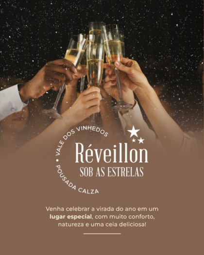 Reveillon Sob as Estrelas - Pousada Calza