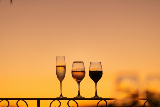 Harmonização ao Pôr do Sol - Spa do Vinho