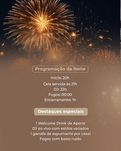 Reveillon Sob as Estrelas - Pousada Calza